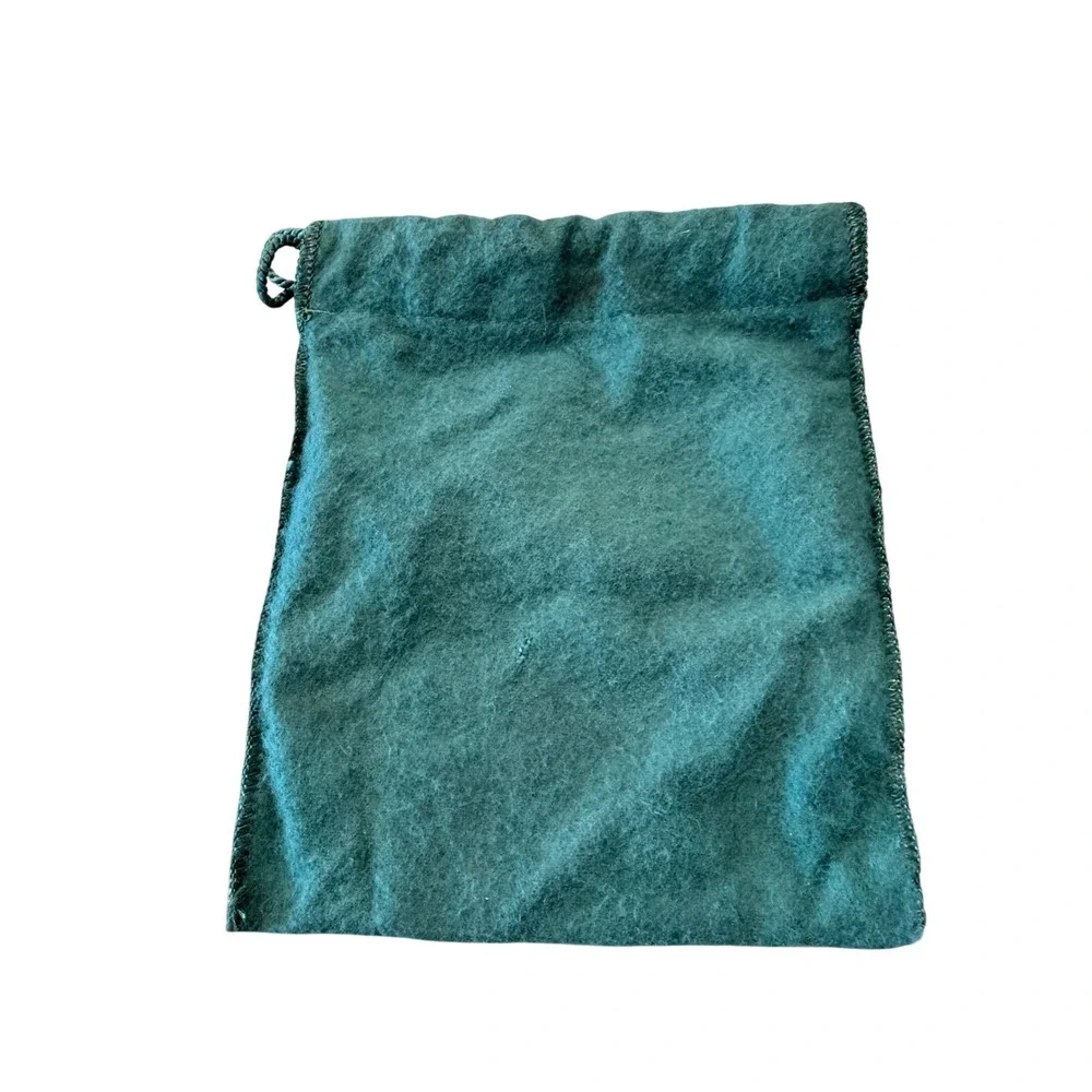 Orvis Green Drawstring Pouch Reel Bag‎ Manchester Vermont USA Small  Pouch G2